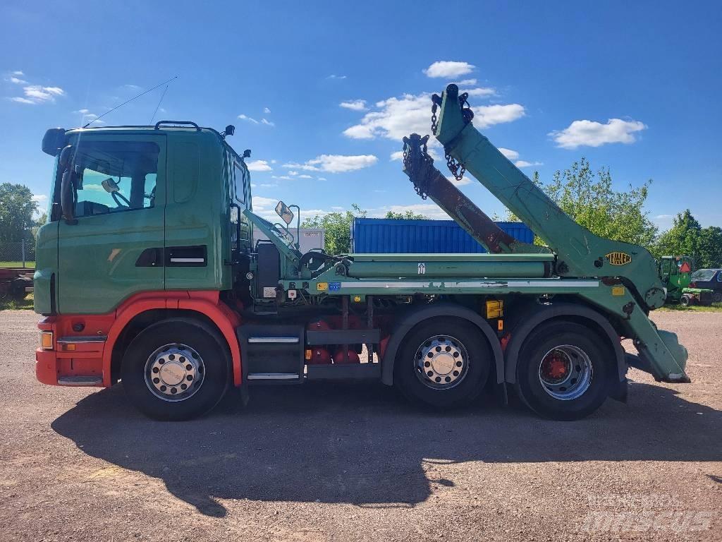 Scania G440LB 6x2 Camion porte container
