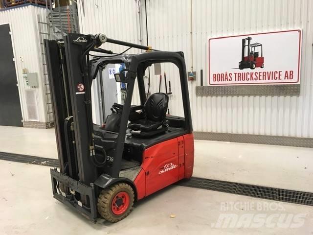 Linde E 16 H - 01 Chariots élévateurs électriques
