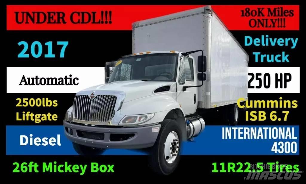International 4300 Camion Fourgon
