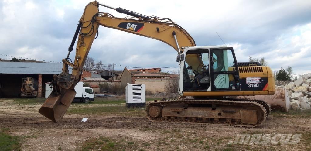 CAT 319 D LN Pelle sur chenilles