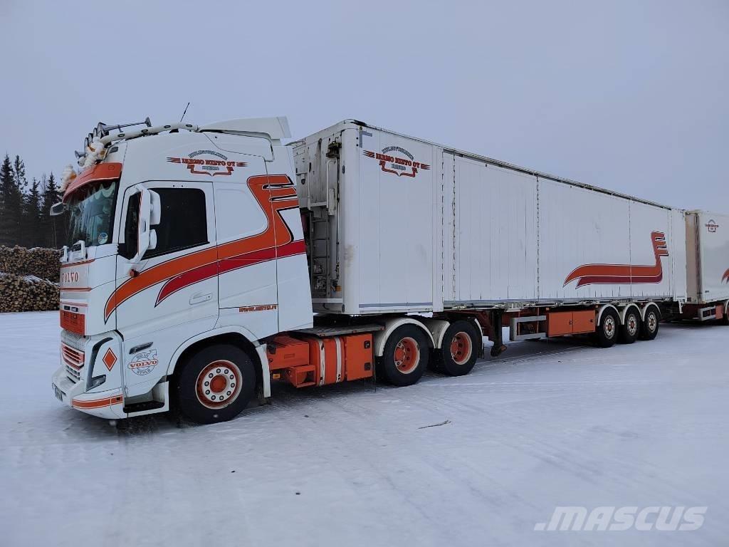 Knapen K 502 Semi remorque couverte