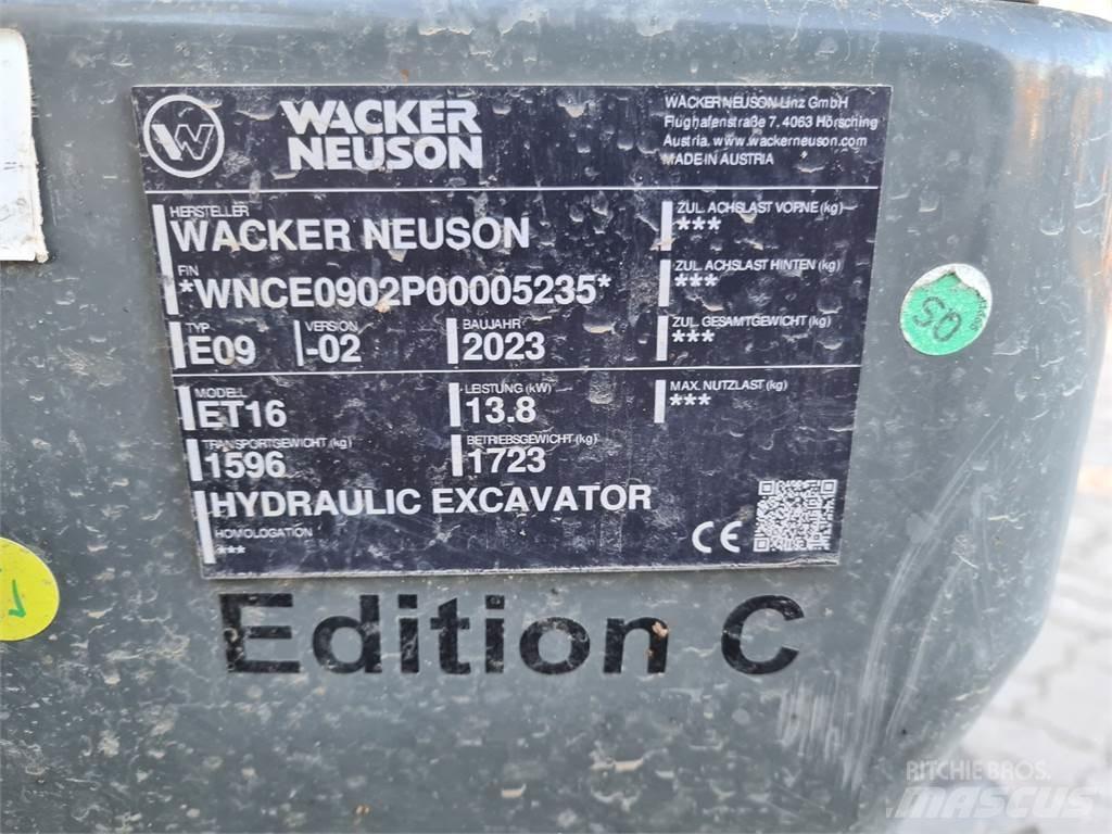 Wacker Neuson ET16 Pelle sur chenilles