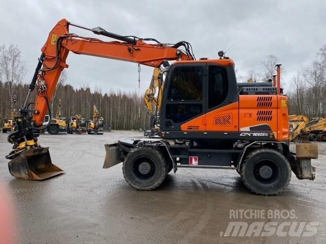 Doosan DX165W-5 Pelle sur pneus