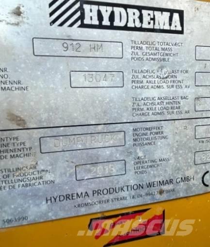 Hydrema 912 HM Tombereau articulé