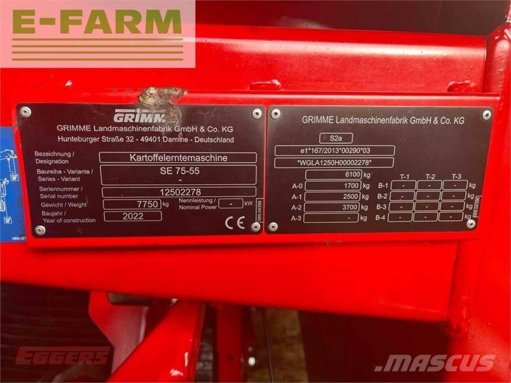 Grimme se 75-55 sb Matériel pomme de terre - Autres