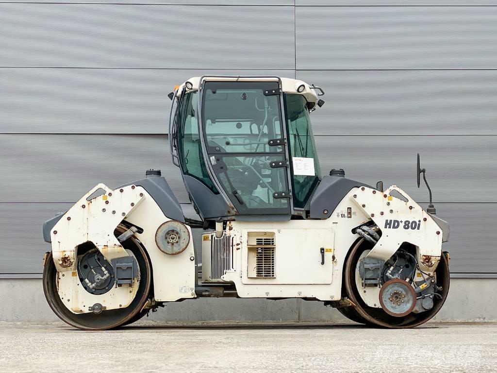 Hamm HD+ 80I VV Rouleaux tandem