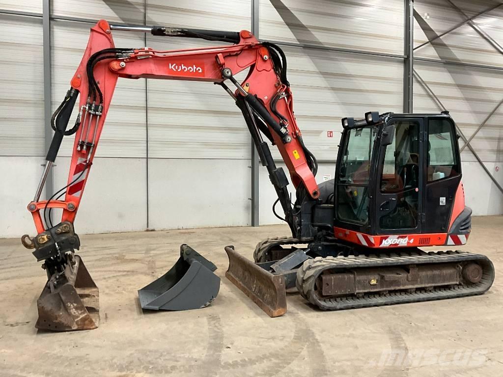 Kubota KX 080-4 Mini pelle 7t-12t