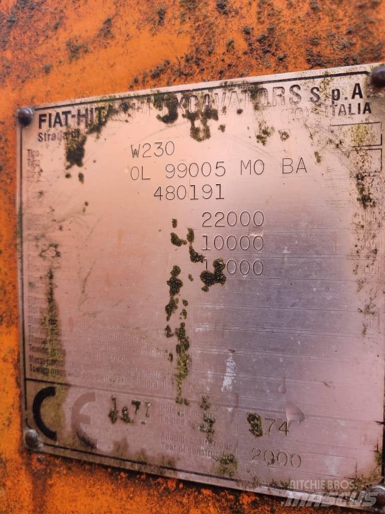 Fiat-Hitachi w230 Chargeuse sur pneus