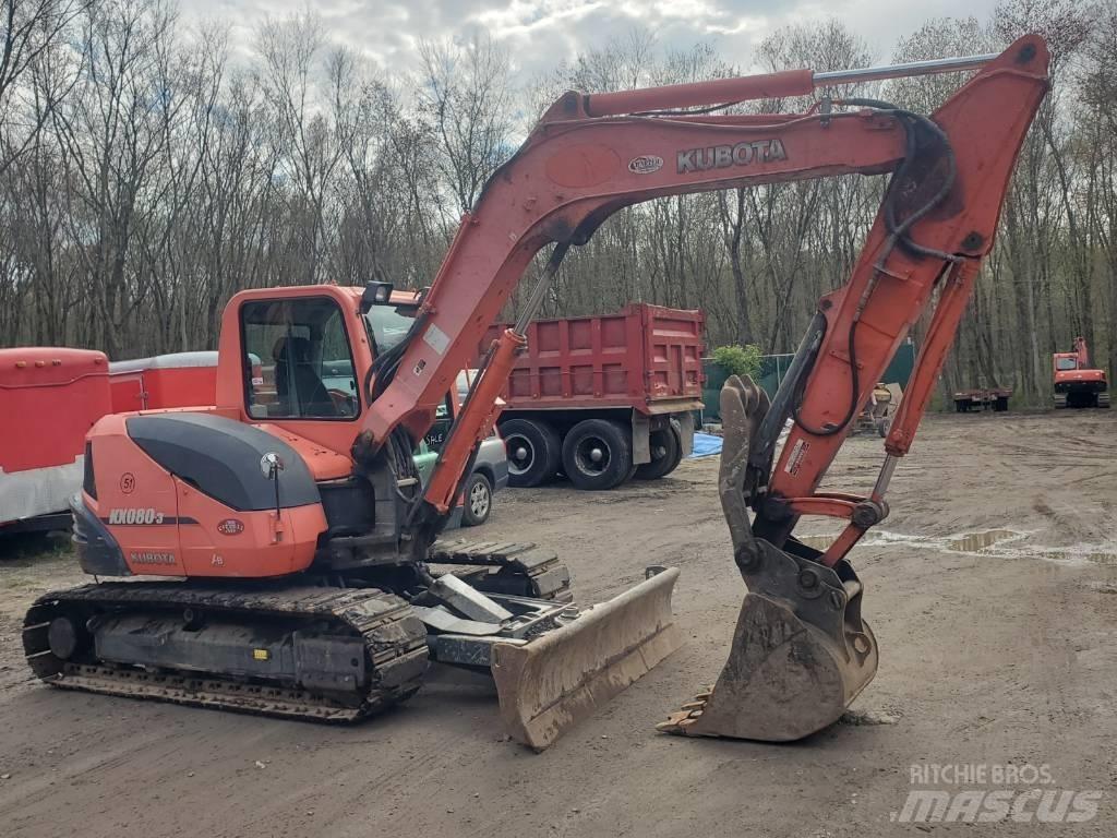 Kubota KX080-3 Pelle sur chenilles