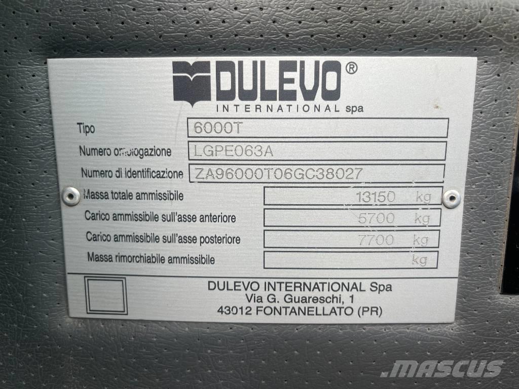 Dulevo 6000 Balayeuse / Autolaveuse