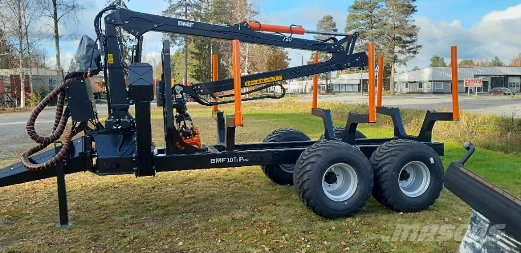 BMF 720 Remorque forestière avec grue
