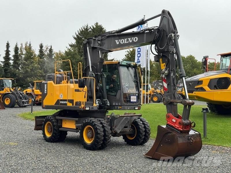 Volvo EW 160 E Pelle sur pneus