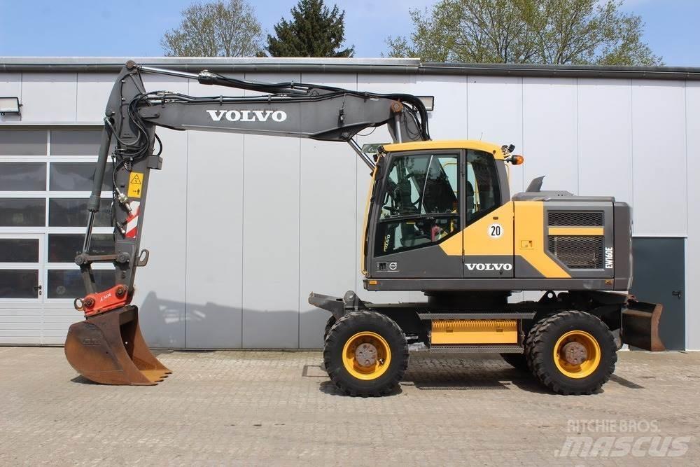 Volvo EW 160 E Pelle sur pneus
