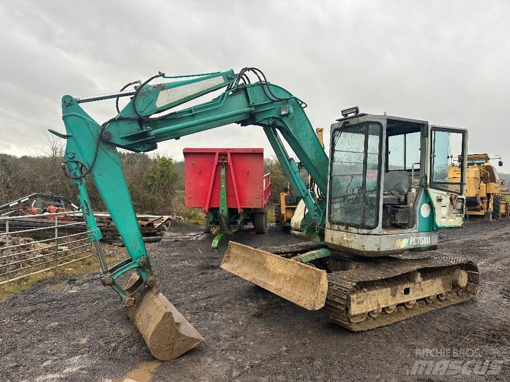 Komatsu PC 75 UU-1 Mini pelle < 7t