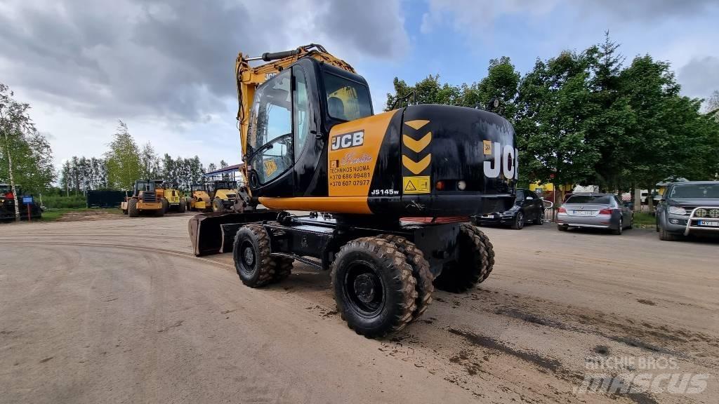 JCB 145W Pelle sur pneus