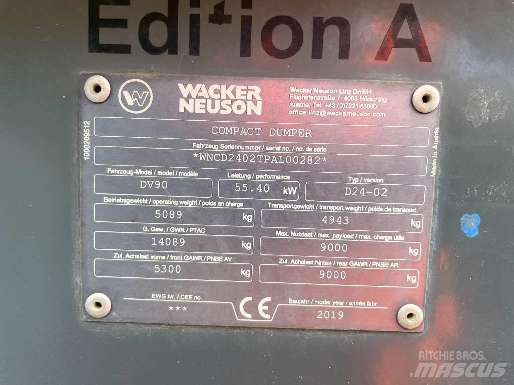 Wacker Neuson DV 90 Mini tombereau