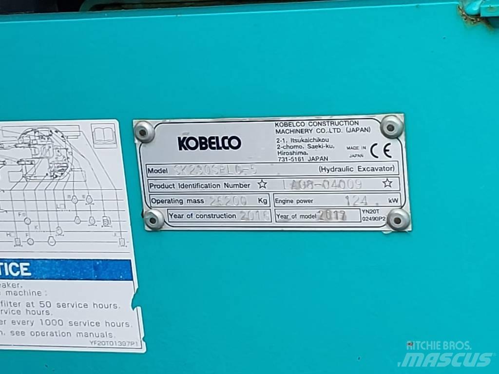 Kobelco SK230SRLC-5 Pelle sur chenilles