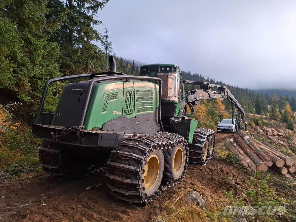 John Deere 1270 G Abatteuse