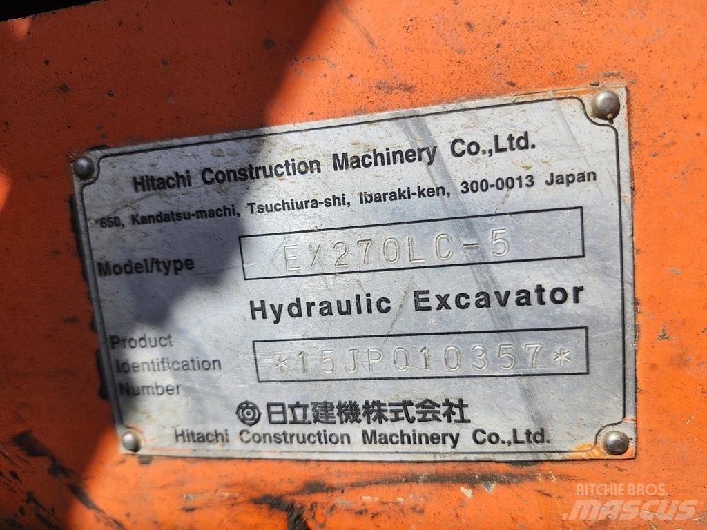 Hitachi EX 270 LC-5 Pelle sur chenilles