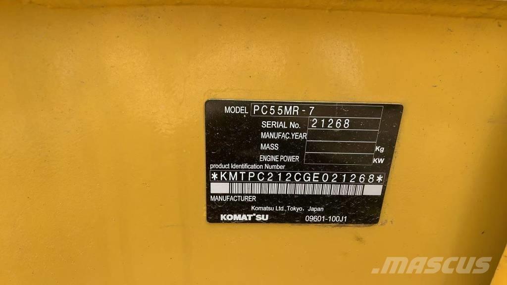 Komatsu PC 55 MR Pelle sur chenilles