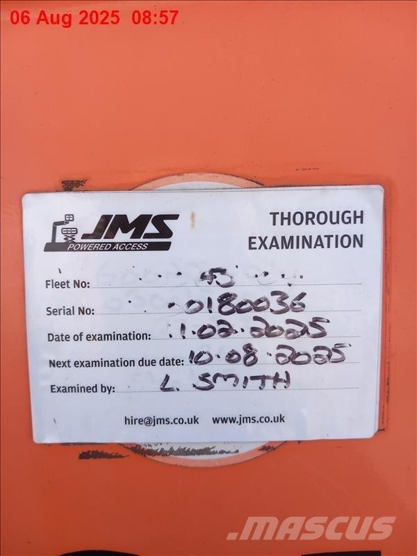 JLG 600 AJ Nacelles articulées