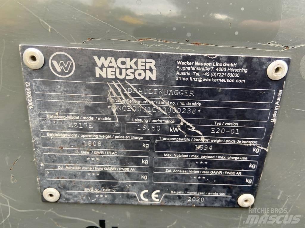Wacker Neuson EZ17e Pelle sur chenilles