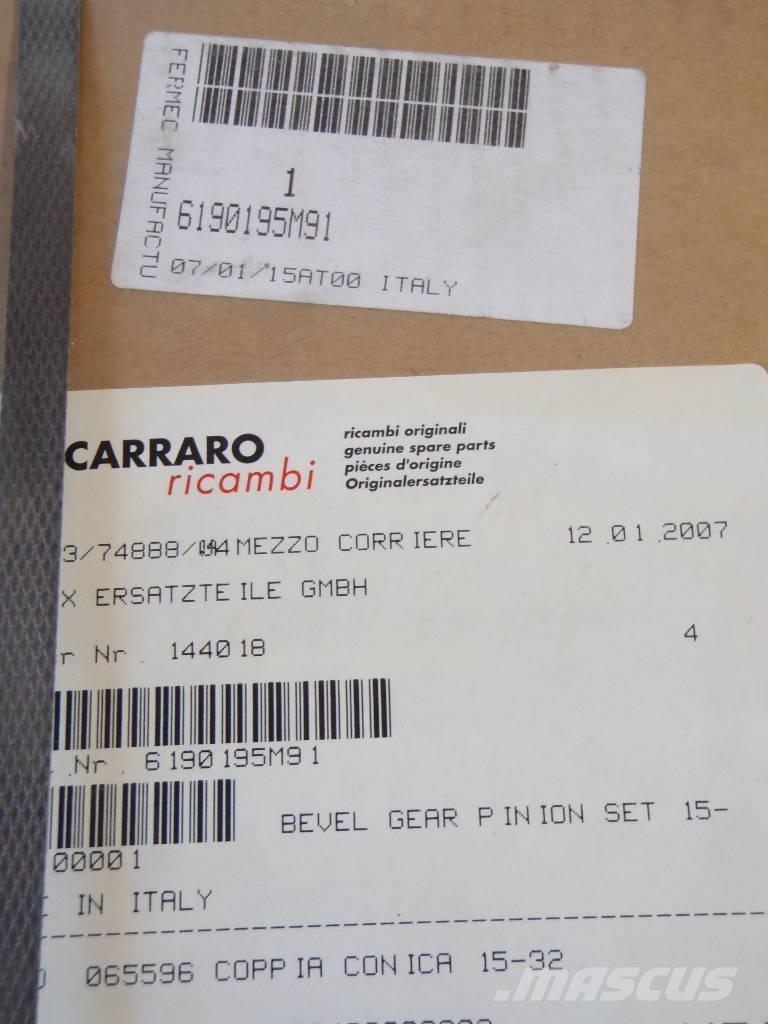 Carraro Baggerlader Transmission