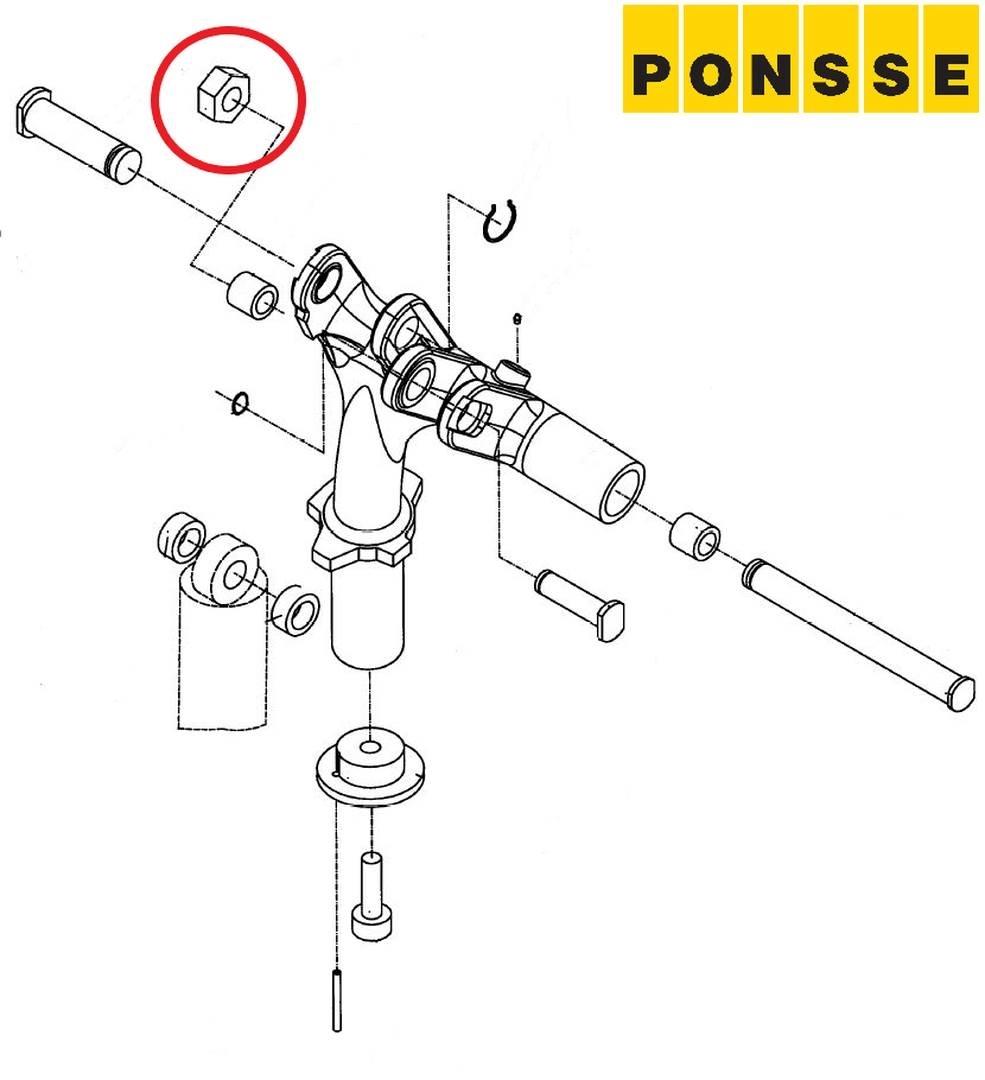 Ponsse 0008888 Châssis et suspension