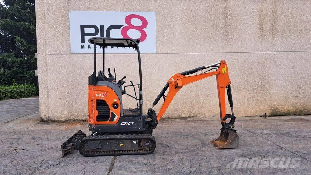 Doosan DX 17 Mini pelle < 7t