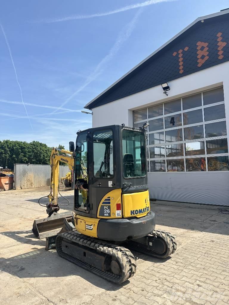 Komatsu PC 26 MR-3 Mini pelle < 7t