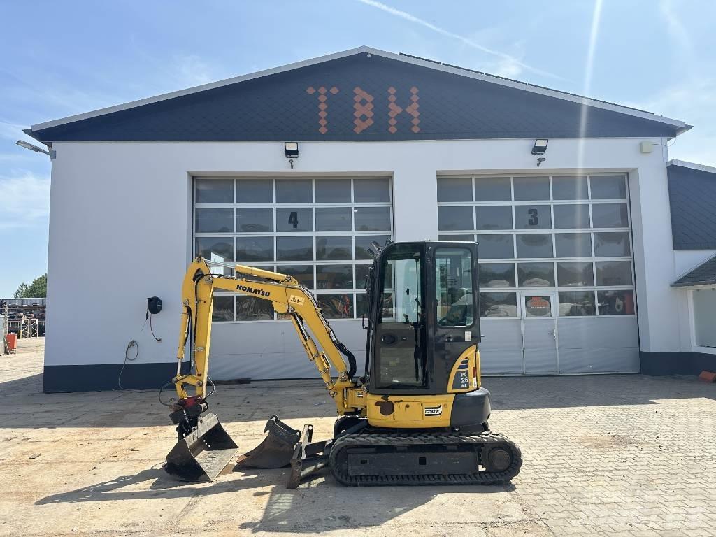 Komatsu PC 26 MR-3 Mini pelle < 7t