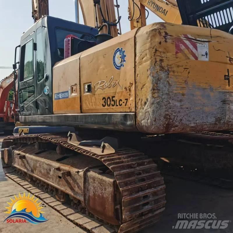 Hyundai 305lc-7 Pelle sur chenilles