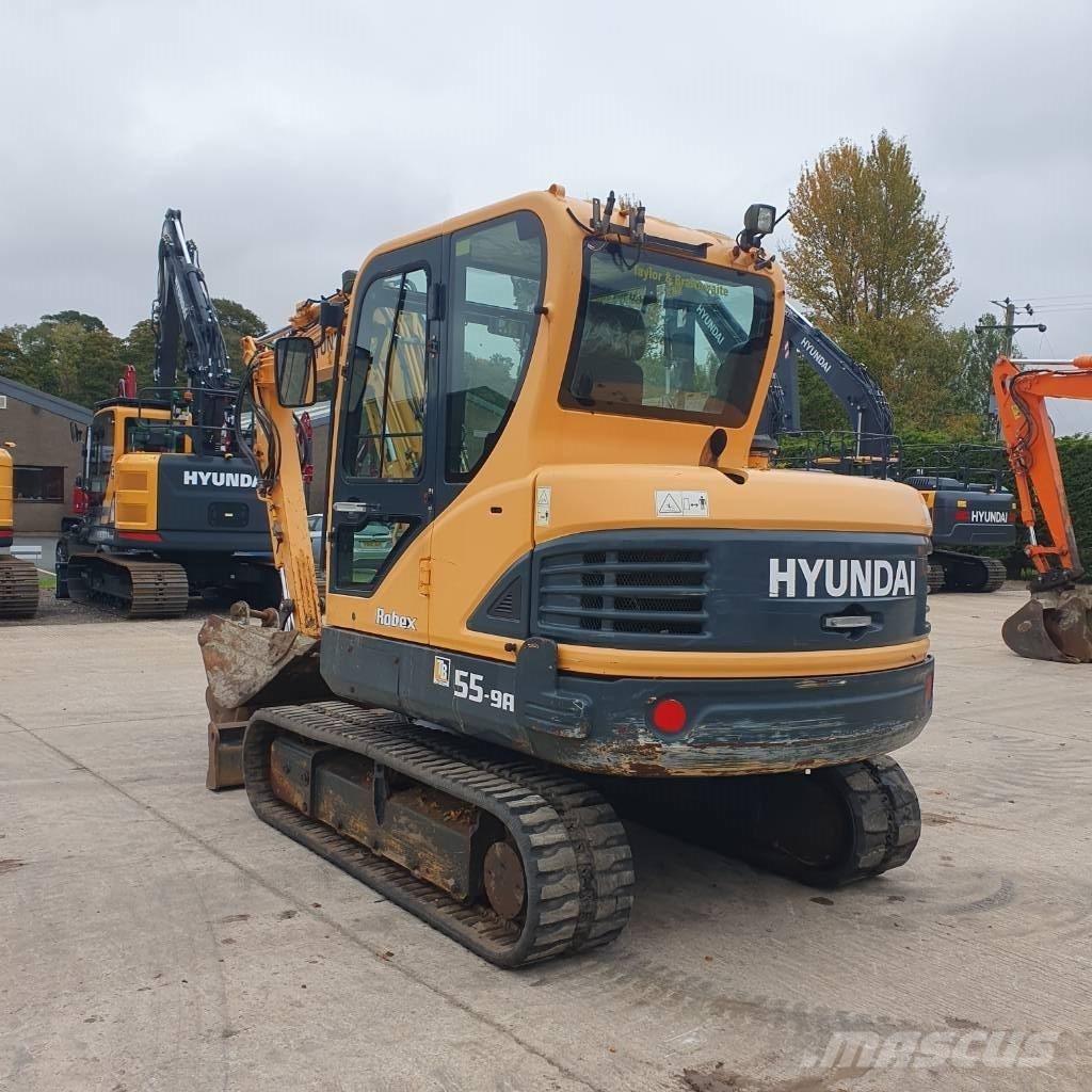 Hyundai R55 Mini pelle < 7t