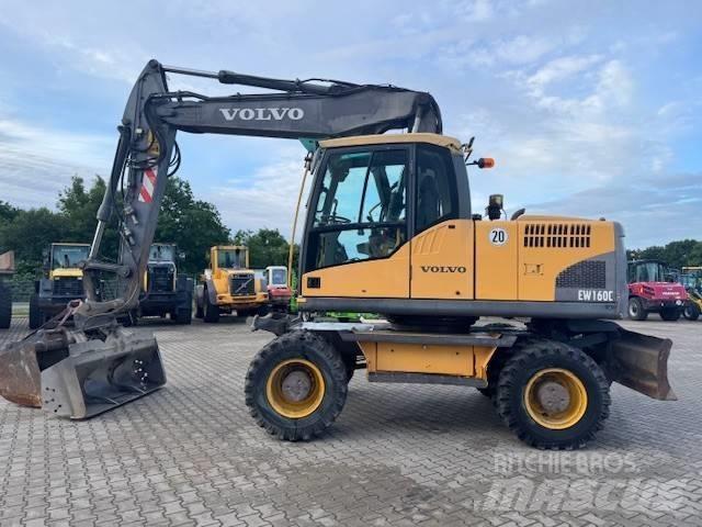 Volvo EW 160 C Pelle sur pneus