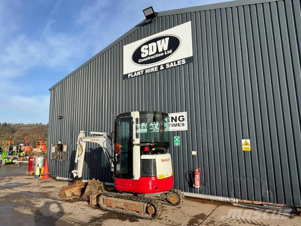 Takeuchi TB 23 R Mini pelle < 7t