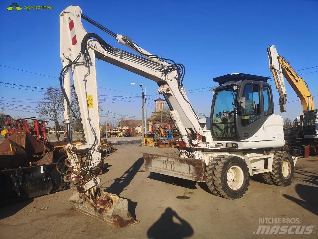 CASE WX 125 Pelle sur pneus