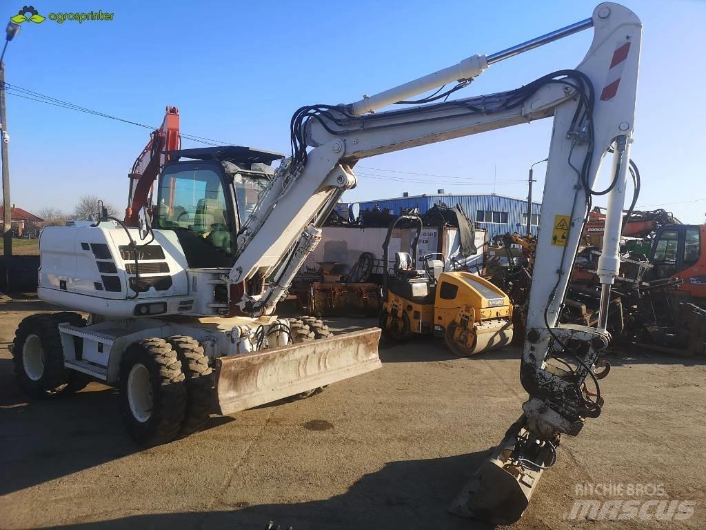 CASE WX 125 Pelle sur pneus