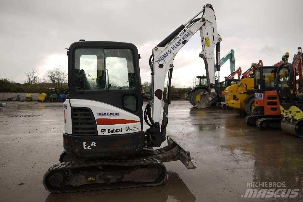Bobcat E 26 Mini pelle < 7t
