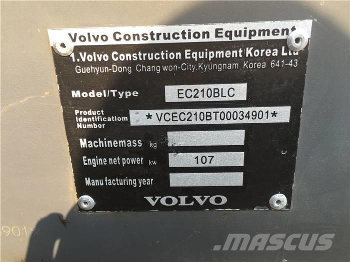 Volvo EC 210 B LC Pelle sur chenilles