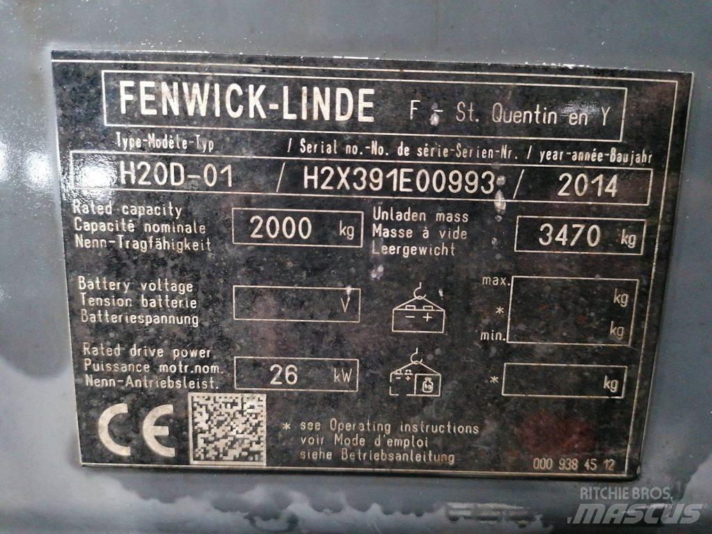 Linde H20D-01 Chariots diesel