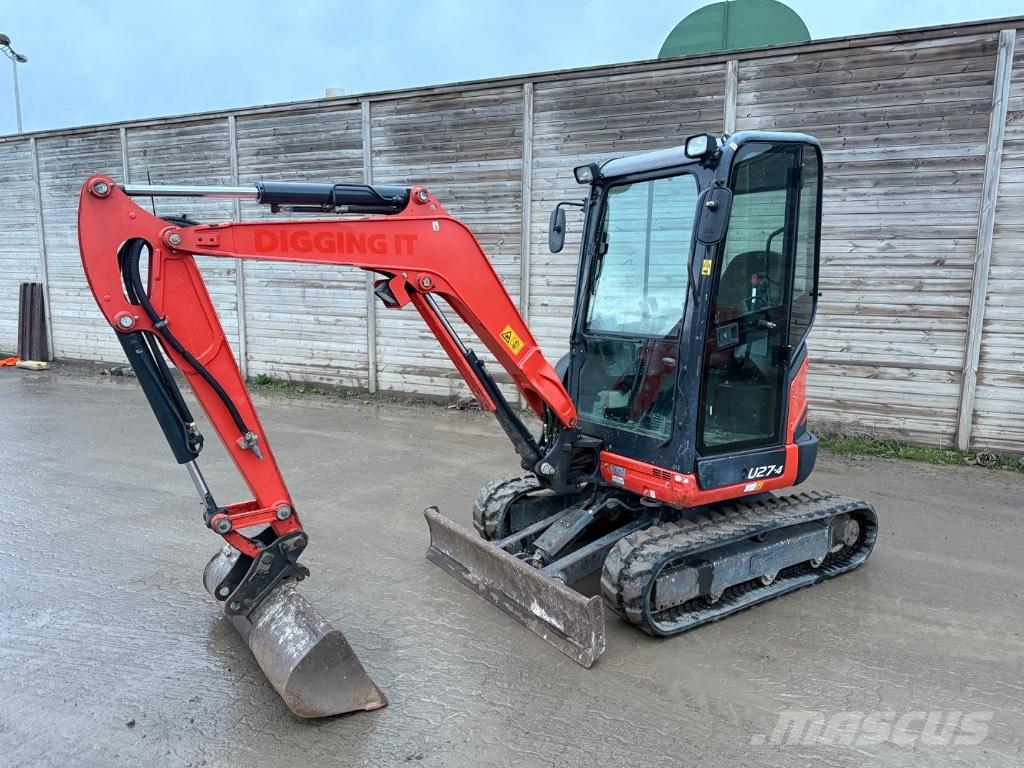 Kubota U 27-4 Mini pelle < 7t