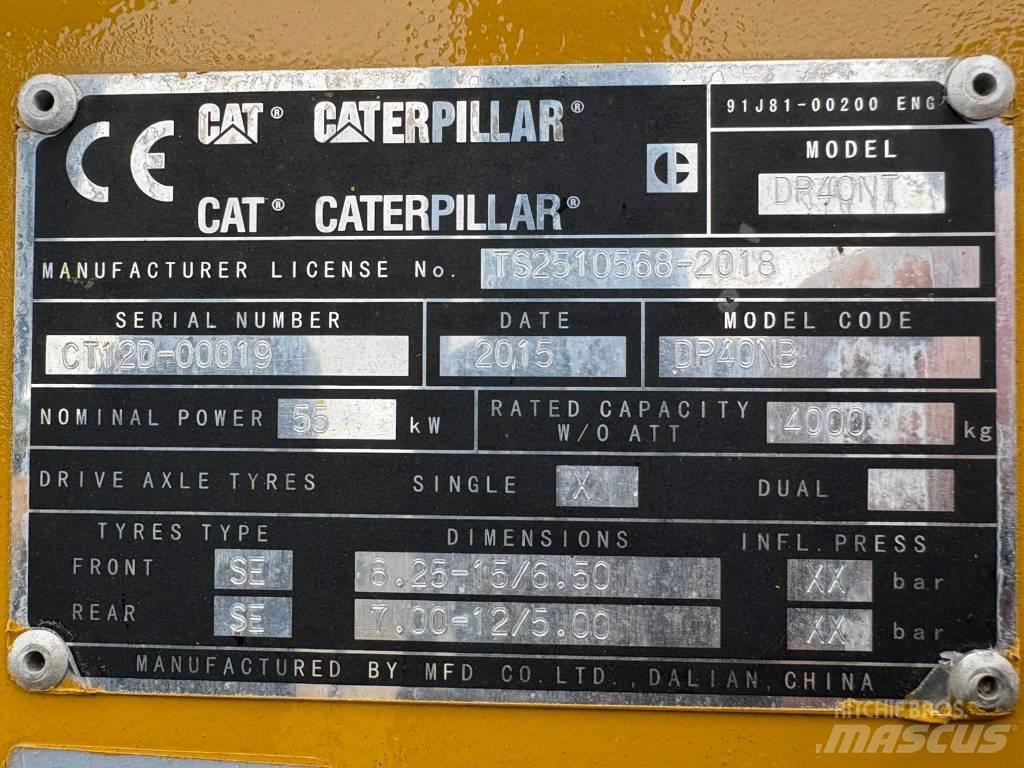 CAT DP40NT Chariots diesel