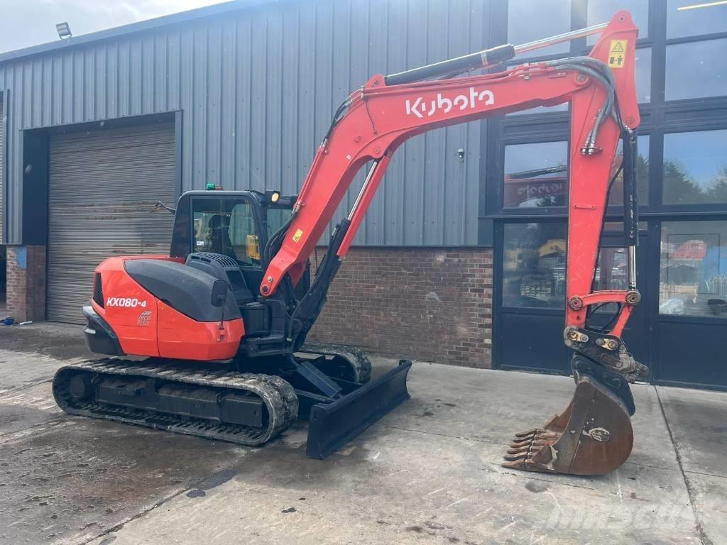 Kubota KX 080-4 Mini pelle < 7t