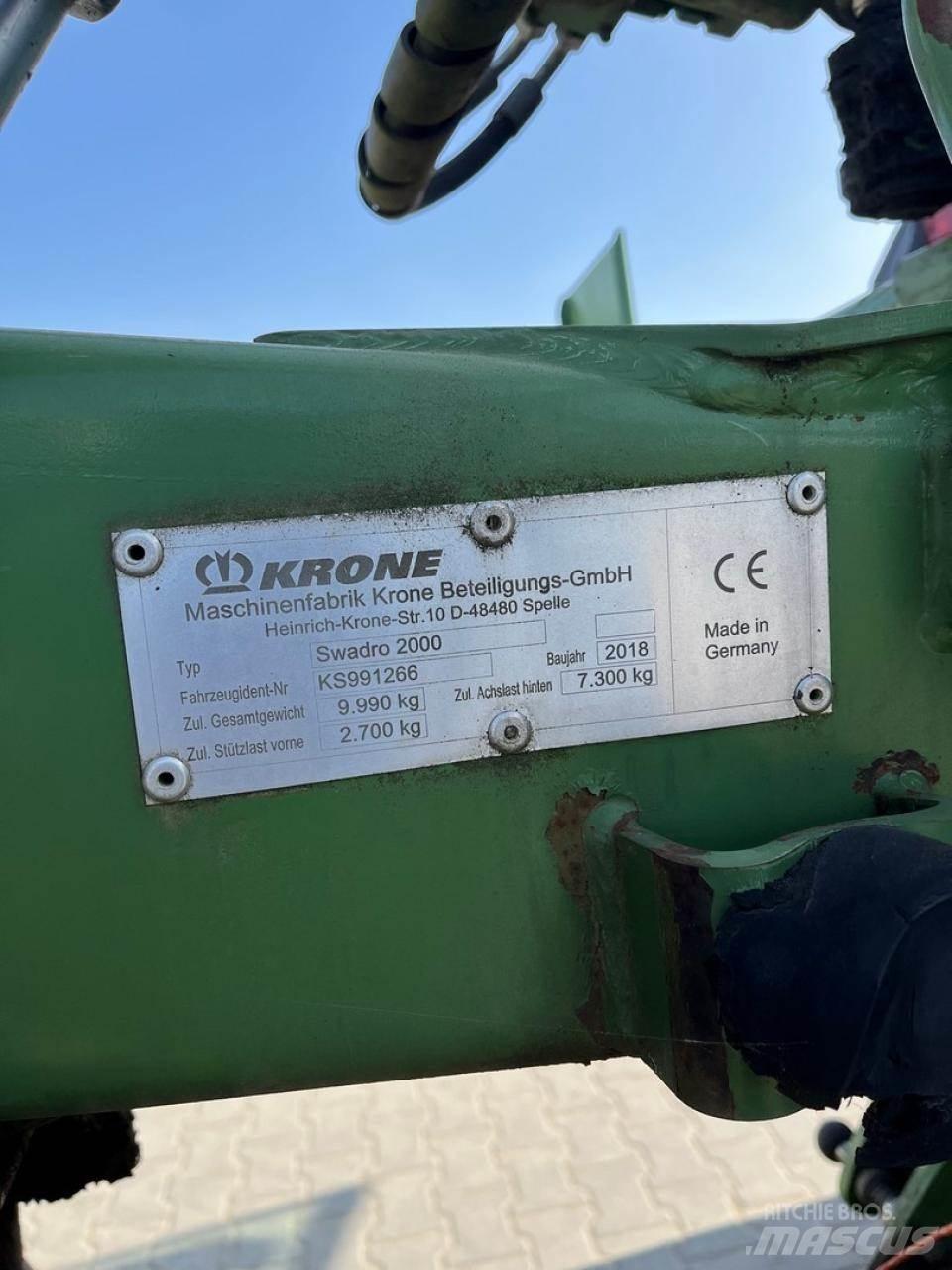 Krone Swadro 2000 Andaineur