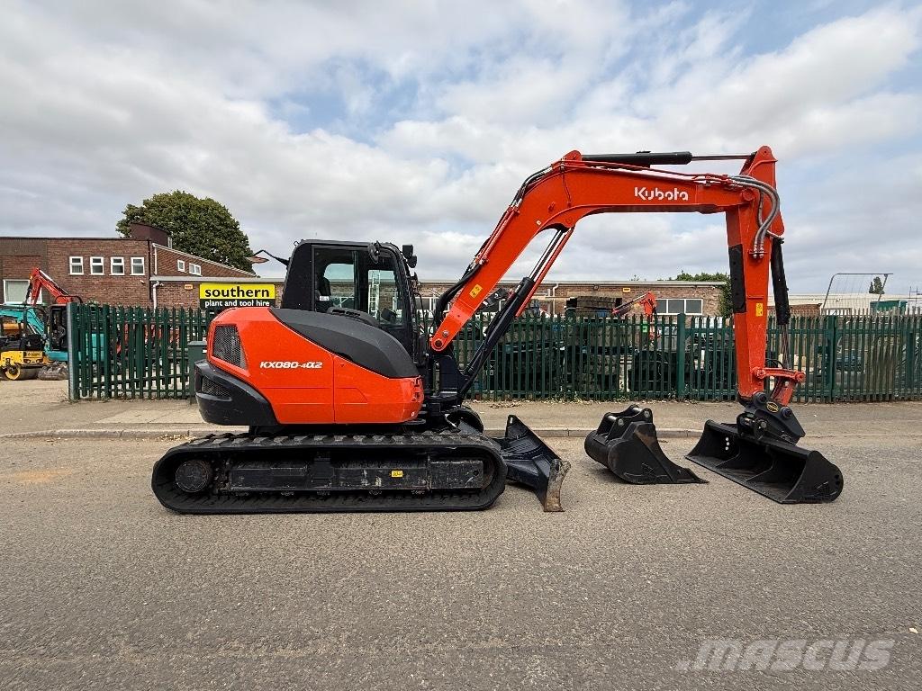 Kubota KX 080-4 Mini pelle 7t-12t