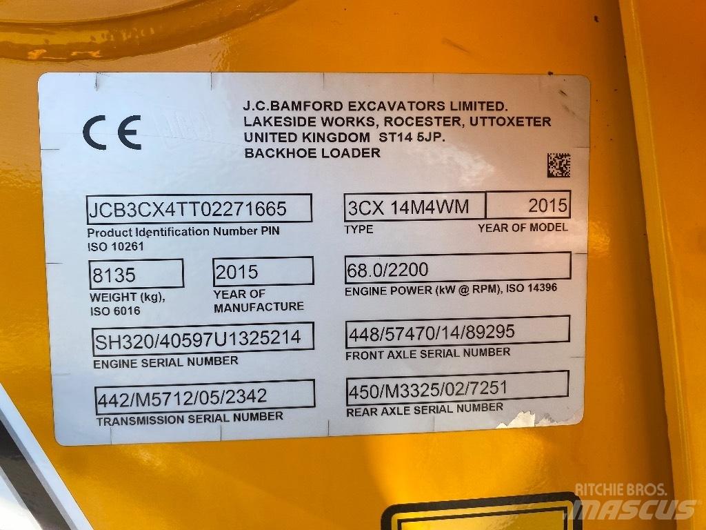 JCB 3 CX Tractopelle