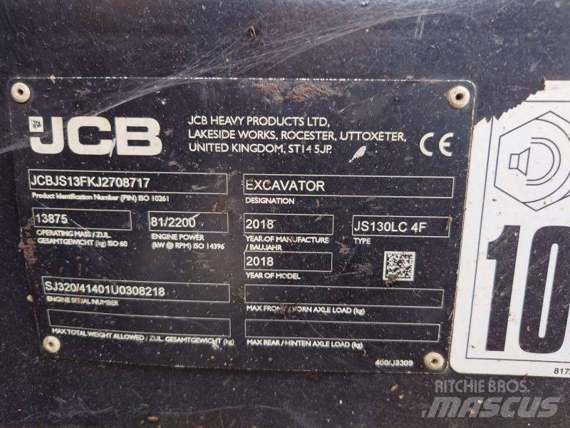 JCB JS 130 LC Pelle sur chenilles