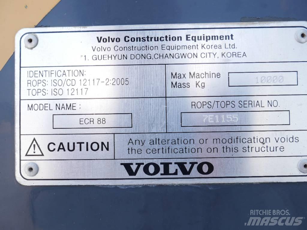 Volvo ECR 88 Mini pelle 7t-12t