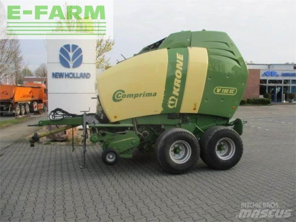 Krone v180 xc Presse cubique