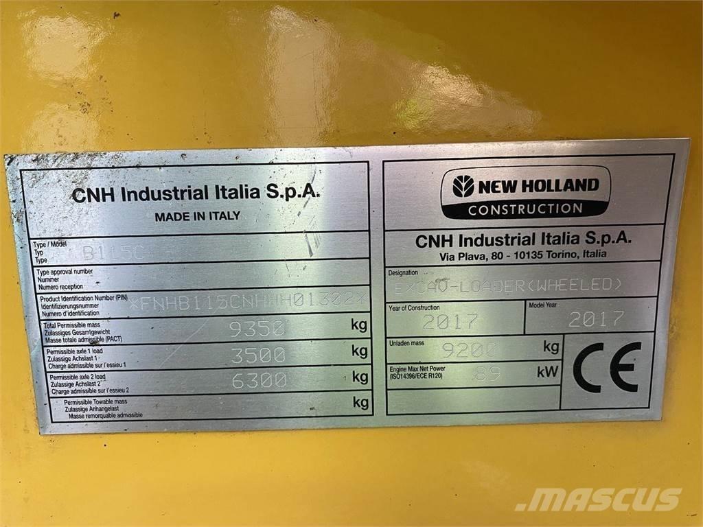 New Holland LB115 Tractopelle